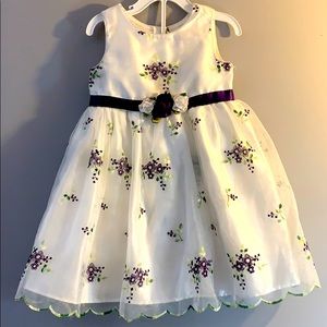Jenny & me beautiful Toddler dress 4T